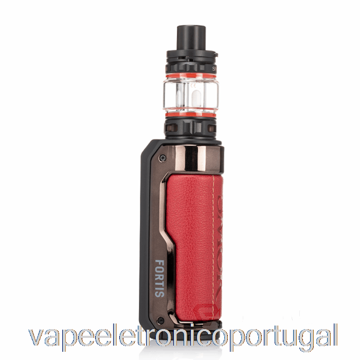 Vape Eletrônico Smok Fortis 100w Starter Kit Vermelho